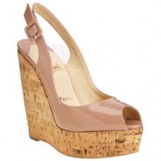Christian Louboutin Uue Plume 140mm Wedges Rose