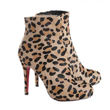 Bottines Christian Louboutin Alta Ariella 120 mm léopard