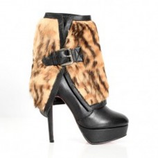 Bottines Christian Louboutin Armony 140 mm léopard