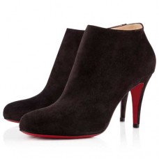 Bottines Christian Louboutin Belle 80 mm noires Bottines Christian Louboutin Belle 80 mm noires