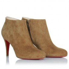 Bottines Christian Louboutin Belle 80 mm marron