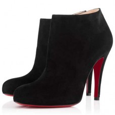 Bottines Christian Louboutin Belle 100 mm noires Bottines Christian Louboutin Belle 100 mm noires
