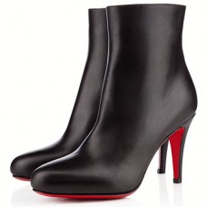 Bottines Christian Louboutin Bello 80 mm noires Bottines Christian Louboutin Bello 80 mm noires