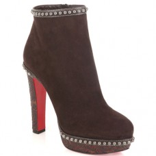 Bottines Christian Louboutin Figurina 120 mm marron Bottines Christian Louboutin Figurina 120 mm marron