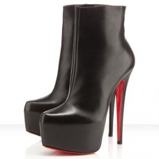 Bottines Christian Louboutin Daf Booty 160 mm noires Bottines Christian Louboutin Daf Booty 160 mm noires