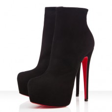 Bottines Christian Louboutin Daf Booty 160 mm noires Bottines Christian Louboutin Daf Booty 160 mm noires