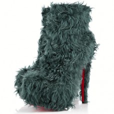Bottines Christian Louboutin Daf Booty 160 mm Turquoise Bottines Christian Louboutin Daf Booty 160 mm Turquoise
