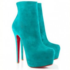 Bottines Christian Louboutin Daf Booty 160 mm Caraïbes Bottines Christian Louboutin Daf Booty 160 mm Caraïbes