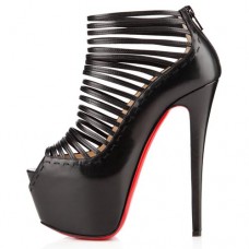 Bottines Christian Louboutin Zoulou 160 mm noires Bottines Christian Louboutin Zoulou 160 mm noires