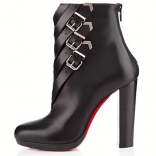 Bottines Christian Louboutin Troop 120 mm noires