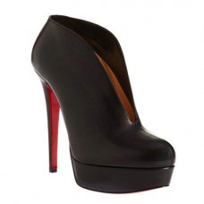 Bottines Christian Louboutin Miss Fast Plato 120 mm noires Bottines Christian Louboutin Miss Fast Plato 120 mm noires