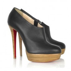 Bottines Christian Louboutin Moulage 140 mm noires Bottines Christian Louboutin Moulage 140 mm noires