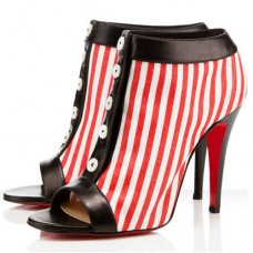 Bottines Christian Louboutin Maotic 120 mm rouges Bottines Christian Louboutin Maotic 120 mm rouges
