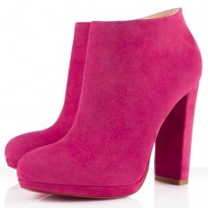 Bottines Christian Louboutin Rock and Gold 120 mm roses Bottines Christian Louboutin Rock and Gold 120 mm roses