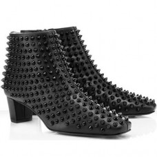 Bottines Christian Louboutin Aioli 40 mm noires
