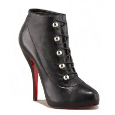 Bottines Christian Louboutin Fifre Corset 120 mm noires Bottines Christian Louboutin Fifre Corset 120 mm noires