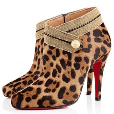 Bottines Christian Louboutin Marychal 100 mm noires Bottines Christian Louboutin Marychal 100 mm noires