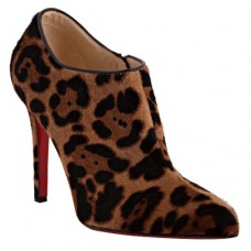 Bottines Christian Louboutin Dahlia 100 mm à imprimé léopard Bottines Christian Louboutin Dahlia 100 mm à imprimé léopard