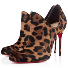 Bottines Christian Louboutin Dugueclina 100 mm léopard Bottines Christian Louboutin Dugueclina 100 mm léopard