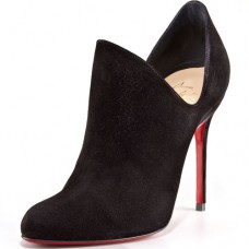 Bottines Christian Louboutin Dugueclina 100 mm noires Bottines Christian Louboutin Dugueclina 100 mm noires