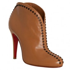 Bottines Christian Louboutin Catch Me 100 mm marron Bottines Christian Louboutin Catch Me 100 mm marron