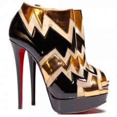 Bottines Christian Louboutin Ziggy 140 mm noires Bottines Christian Louboutin Ziggy 140 mm noires