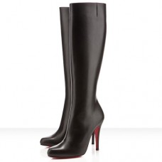 Bottes Christian Louboutin Bourge 100 mm noires