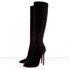 Bottes Christian Louboutin Pigalle Botta 120 mm noires