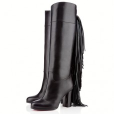 Bottes Christian Louboutin Glamafrange 80 mm noires