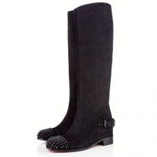 Bottes Christian Louboutin Egoutina 40 mm noires