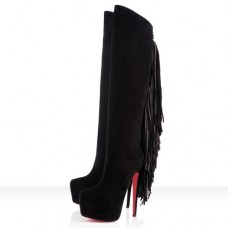 Bottes Christian Louboutin Interlopa 160 mm noires