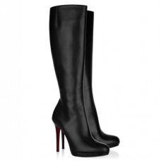 Bottes Christian Louboutin New Simple Botta 120 mm noires