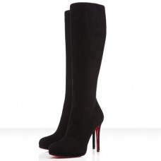 Bottes Christian Louboutin New Simple Botta 120 mm noires