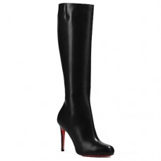 Bottes Christian Louboutin Simple Botta 100 mm noires Bottes Christian Louboutin Simple Botta 100 mm noires