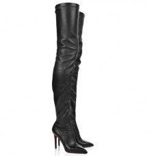 Bottes Christian Louboutin Lili 100 mm noires
