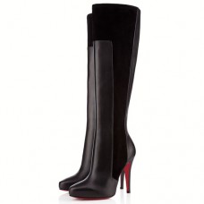 Bottes Christian Louboutin Ysa 100 mm noires Bottes Christian Louboutin Ysa 100 mm noires