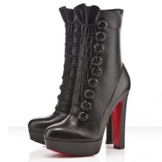 Bottes Christian Louboutin Chasseresse 140 mm noires