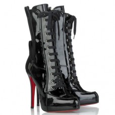 Bottes Christian Louboutin Avedere 120 mm noires