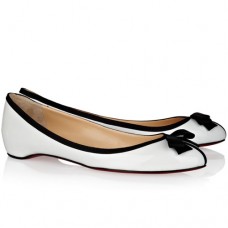 Christian Louboutin Balinodono Ballerines Blanc Christian Louboutin Balinodono Ballerines Blanc