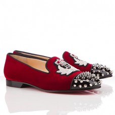 Mocassins Christian Louboutin Intern rouges