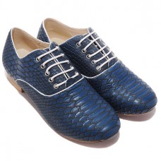 Mocassins Alfredo Christian Louboutin bleu marine