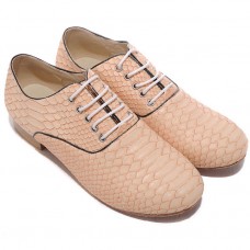 Mocassins Alfredo Christian Louboutin couleur chair