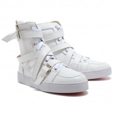 Baskets Spacer blanches Christian Louboutin