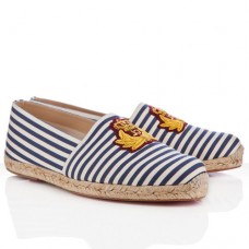 Sandales Christian Louboutin Papi Hugo bleu marine