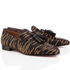 Mocassins Christian Louboutin Daddy marron