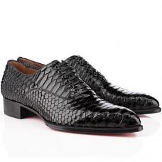 Mocassins Christian Louboutin Platers noirs Mocassins Christian Louboutin Platers noirs