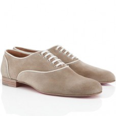 Mocassins Alfred taupe de Christian Louboutin