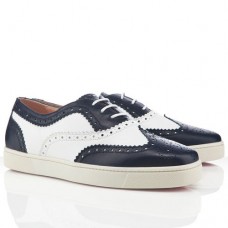 Mocassins Christian Louboutin Golfito bleu marine