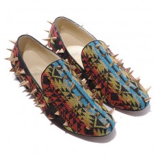 Mocassins Rollerboy Spikes multicolores de Christian Louboutin Mocassins Rollerboy Spikes multicolores de Christian Louboutin
