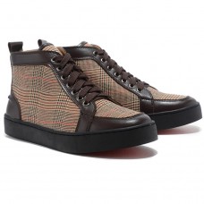 Baskets Christian Louboutin Rantulow marron